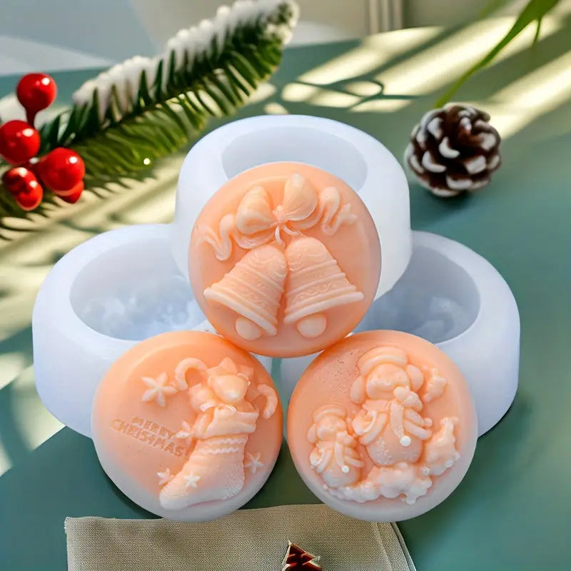 Christmas Holiday Soap set #3 (3pc set)
