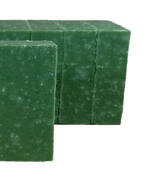 Green Tea Verbena Scrub Soap