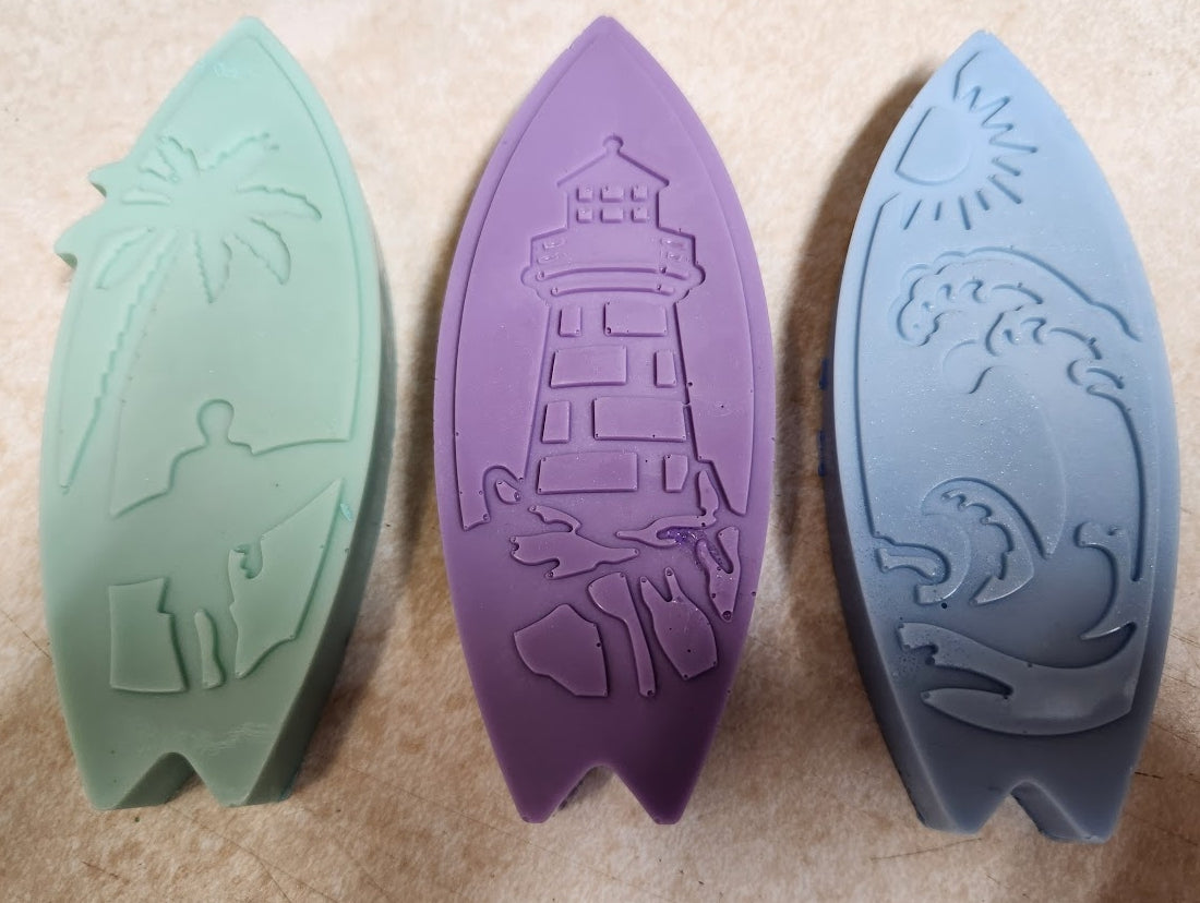 Surf Board Soap (3pc set)