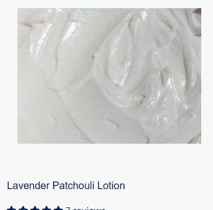 Lavender Patchouli Lotion