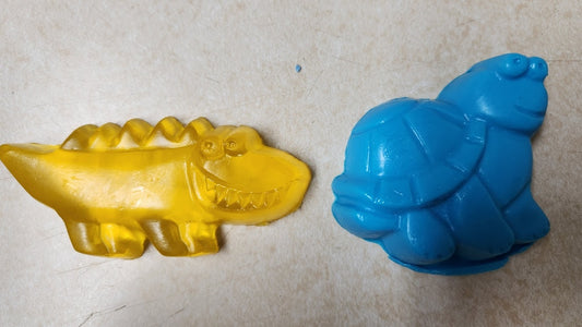 Dinosaur & Turtle Soap #2 SET OF (4)