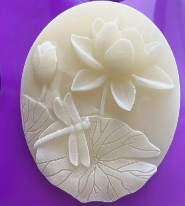 Lotus Flower w/Dragonfly soap