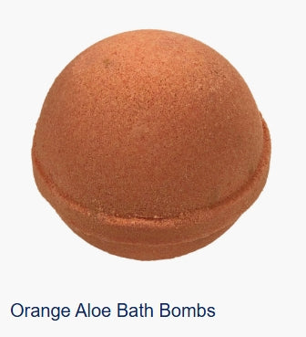 Orange Aloe Bath Bomb