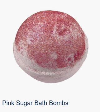 Pink Sugar Bath Bomb