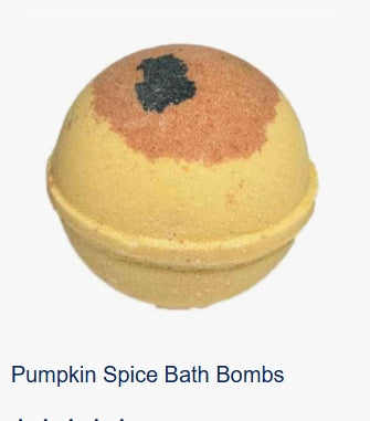 Pumpkin Spice Bath Bomb