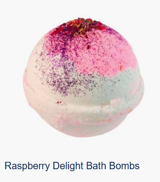 Raspberry Delight Bath Bomb