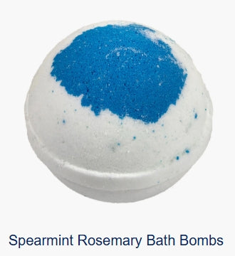 Spearmint Rosemary Bath Bomb