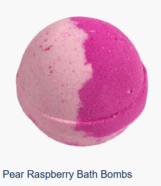 Pear Raspberry Bath Bomb
