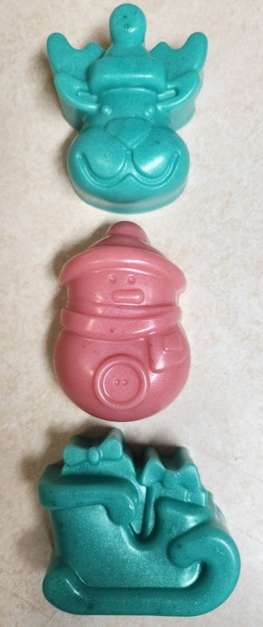 Christmas Holiday Soap set #2 (6pc set)